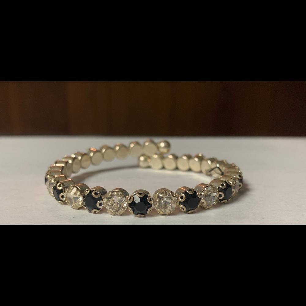 Black and white bracelet